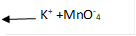 K+ +MnO-4